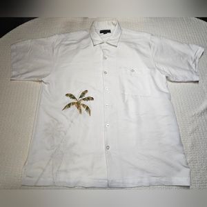Mens white dress shirt